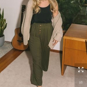 NWT Jackson Rowe Dana Pant color = Envy size small